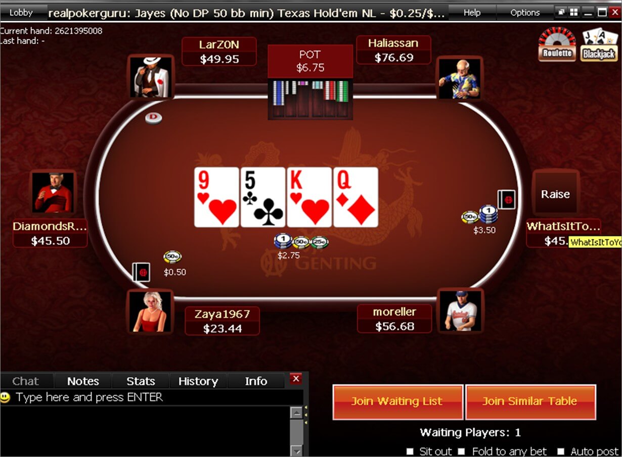 Genting Poker Online Genting Poker Online