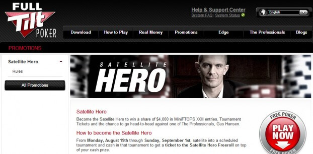 Satellite Hero - Full Tilt Poker