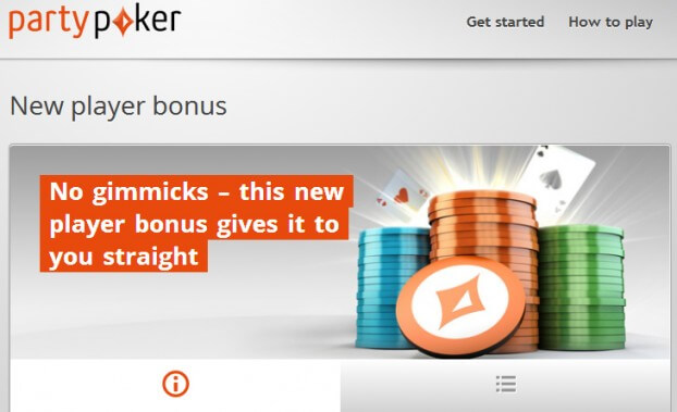 Party Poker - New Bonus