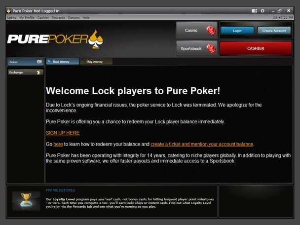 Pure Poker - Lock Poker