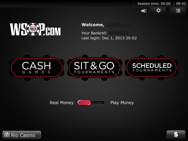 WSOP - iPad App New Jersey